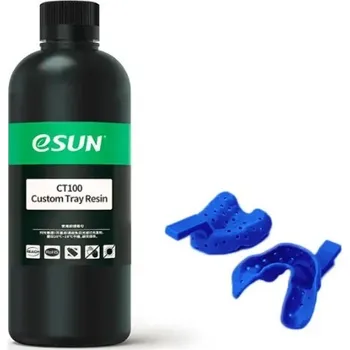 3D tisk CT100 Custom Tray Resin eSUN 1 kg, Barva Šedá