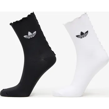 Ponožky adidas Ruffle Socks 2-Pack White/ Black S