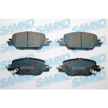 Brzdová destička Sada brzdových destiček, kotoučová brzda SAMKO 5SP2201