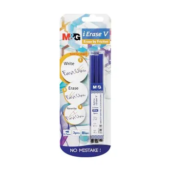 Náplň Gumovací M & G iErase Frixion V 0,7 mm / 3 ks - modrá