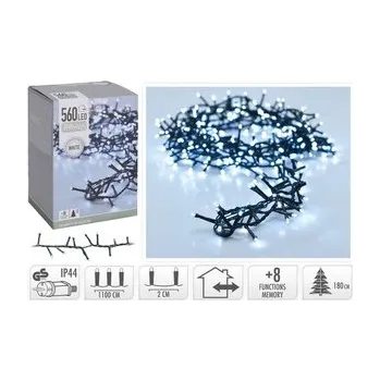 Vánoční dekorace Světelný řetěz 560 LED bílý studený, délka 11 m, 230V (venk. použití)