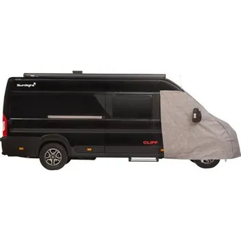 Příslušenství ke karavanu Venkovní termoizolace na skla kabiny, boční dveře a kapotu Hindermann Supra pro Fiat Ducato rok výroby 1994 - 06/2006