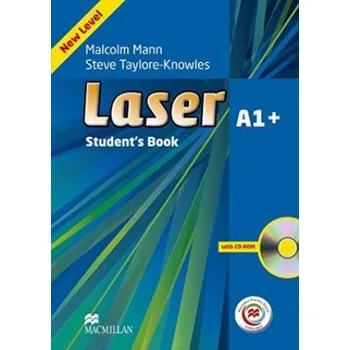 Anglický jazyk Laser 3rd edition A1+ Student's Book & CD-ROM with MPO – Malcom Mann & Steve Taylor-Knowles (EN)