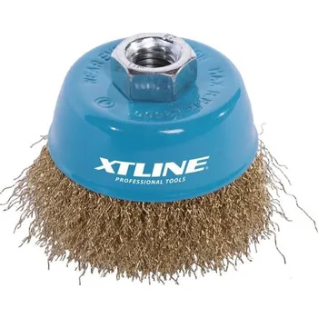 Brusný kotouč Kartáč drátěný čelní 75mm vlnitý drát, M14