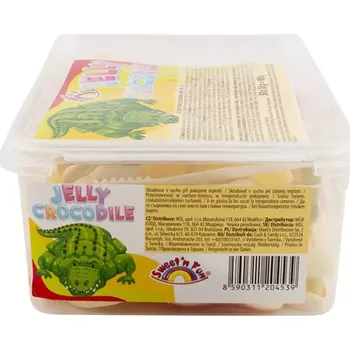Bonbon Sweet´n Fun | Jelly Crocodille - želé krokodýl 56 ks