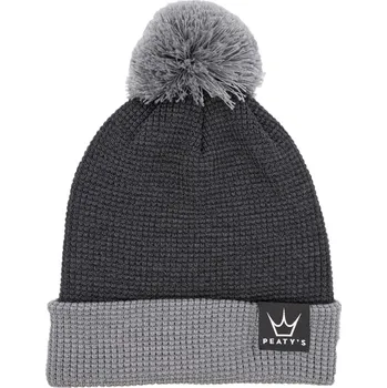 Čepice čepice PEATYS PUBWEAR MERINO BOBBLE HAT - GREY
