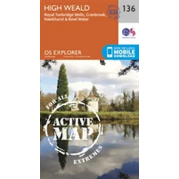 Encyklopedie High Weald, Royal Tunbridge Wells - Ordnance Survey