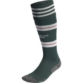Pánské ponožky adidas Manchester United Away Football Socks 2023 2024 Adults Green L