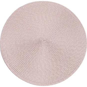 prostírání Prostírání kulaté JUDYTA pudrová Ø 38 cm Mybesthome