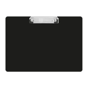 Archivační box Podložka na psaní s klipem A4 LAMINO - černá na šířku