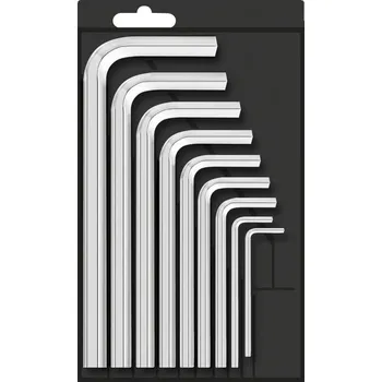 Klíč Matador Schraubwerkzeuge inbus sada klíčů 1.5 mm, 2 mm, 2.5 mm, 3 mm, 4 mm, 5 mm, 5.5 mm, 6 mm, 8 mm, 10 mm 9dílná