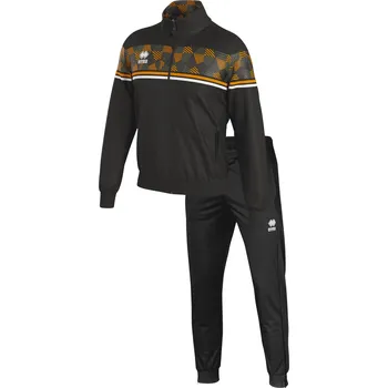 ERREA´ ERREA pánská tepláková souprava DONOVAN BARVA: černá - oranžová - bílá, Velikost: XXXL