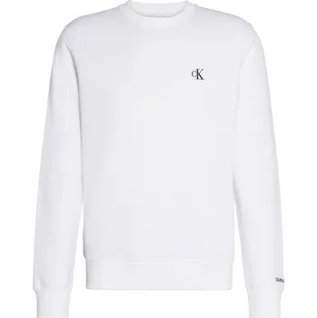 Pánské oblečení Mikina Calvin Klein Jeans Bright White 1058051 S