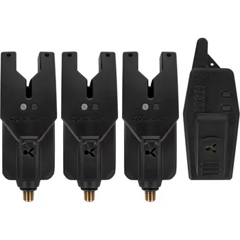 Signalizátor záběru KORUM - Sada signalizátorů KRI 3 Rod Remote Alarm & Indicator Set 3+1 + 3x Bobbin