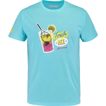 Tričko Babolat Angel Blue Hthr 1033781 Small