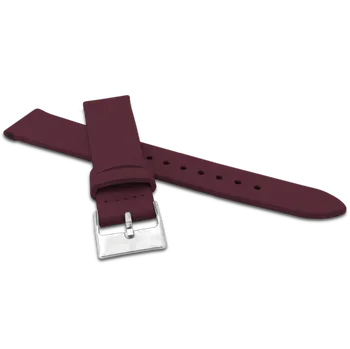 Řemínek na hodinky MINET Vínový řemínek z luxusní kůže Top Grain - 20 MSSUV20