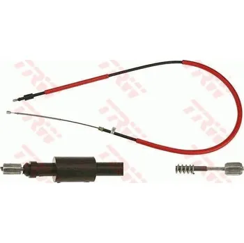 Lanko parkovací brzdy Tažné lanko, parkovací brzda TRW GCH1316