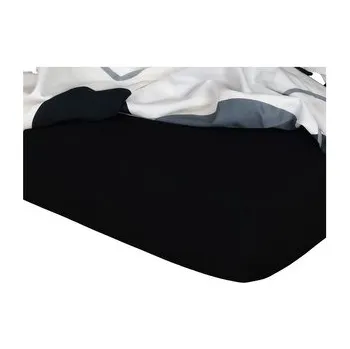 Prostěradlo Dadka Jersey prostěradlo černá 180x200x25 cm