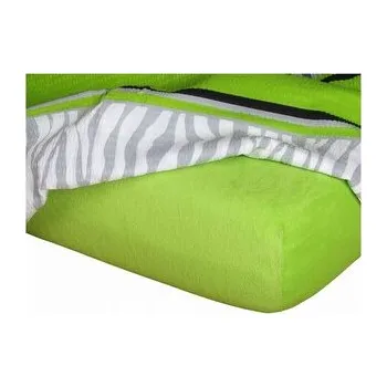 Prostěradlo Dadka Froté prostěradlo kiwi 80x220x20 cm