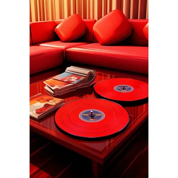 Plakát Plakát Červeň Salonových Vibrací bez rámu 61 x 91,5 cm