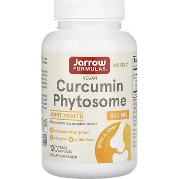 Zdraví Jarrow Formulas Curcumin Phytosome (Meriva), 500 mg, 120 rostlinných kapslí