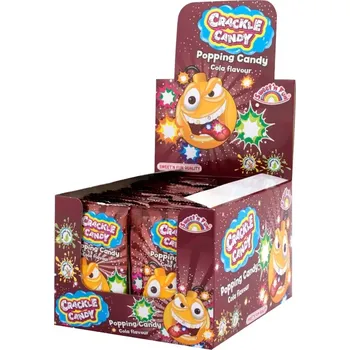 Bonbon Crackle candy cola - práskací prášek 50 ks