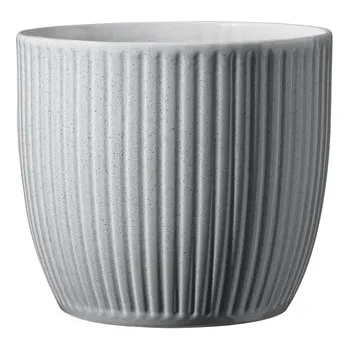 Květináč Keramický květináč Belice 13 cm světle šedý
