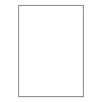 Speciální papír Etikety PRINT A4 / 100 ks, 210x297 - 1 etiketa, bílé