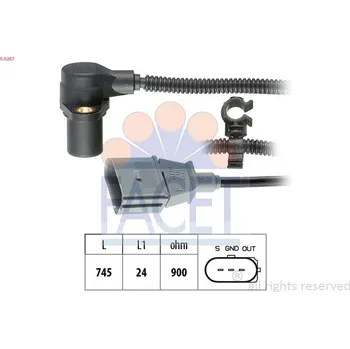 Kliková hřídel Generátor impulsů, klikový hřídel FACET 9.0267