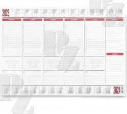 Stolní plánovač na stůl A3 2025-2026, Bobo Blok