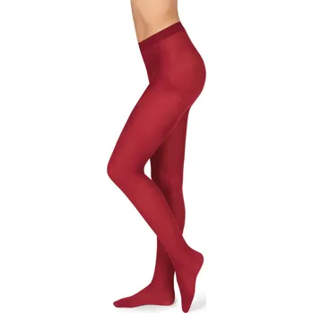 Dámské ponožky Evona AKCE Punčochové kalhoty nepůhledné zimní Magda výber barev Barva: červená 242, Velikost: 164-108