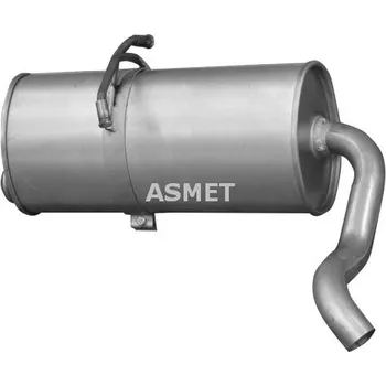Tlumič výfuku Zadní tlumič výfuku ASMET 09.089