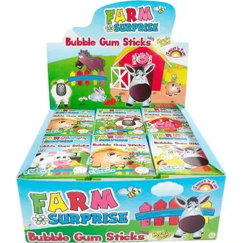 Bonbon Farm Surprise - žvýkačky v krabičce 18 ks