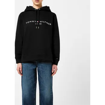 Dámská mikina Mikina Tommy Hilfiger BLACK BDS 1060974 6 (2XS)