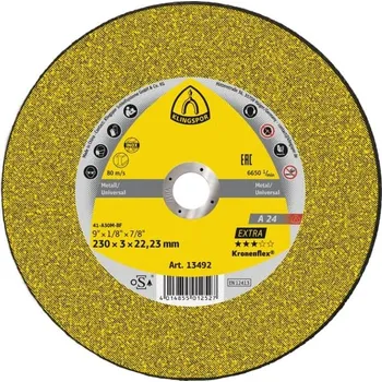 Brusný kotouč Řezný kotouč 125 x 3,2 x 22,23 mm A 24 Extra Klingspor