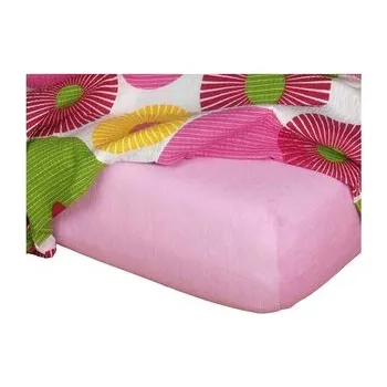 Prostěradlo Dadka Froté prostěradlo starorůžová 80x200x20 cm