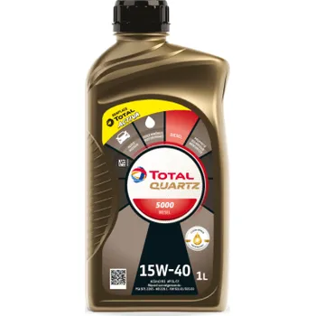 Motorový olej TOTAL Quartz 5000 Diesel 15W-40, 1L