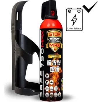 Hasicí přístroj Safe SET Hasicí sprej 750 MAX + držák 75C