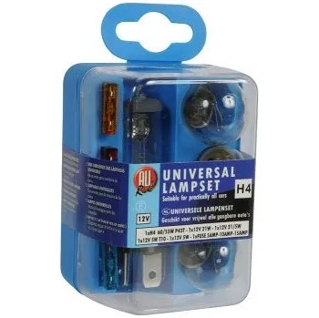 Autožárovka ALL RIDE Sada žárovek a pojistek 12V, krabička H4