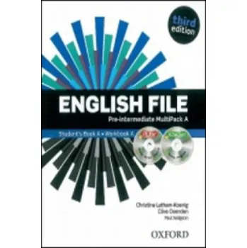 Anglický jazyk English File third edition: Pre-intermediate: MultiPACK A: The best way to get your students talking – Christina Latham-Koenig,Clive Oxenden,P. Selingson (EN)