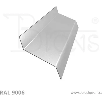 Střešní lemovaní Z - profil rš 90 stříbrná
