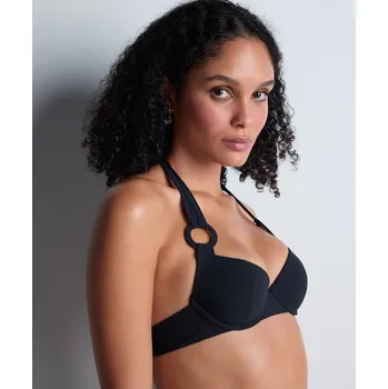 Dámské plavky Plavková podprsenka PUSH-UP AUBADE (4R08-02), Barva černá, Velikost 70C