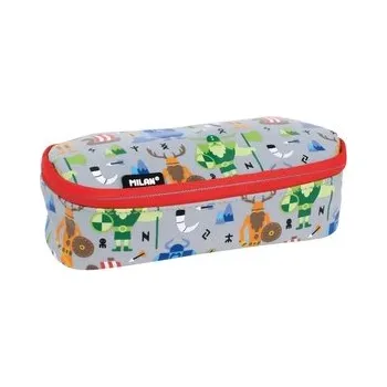 Dětské zboží Pouzdro na pera MILAN oválný, Vikings séria (cs, Milan)