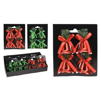 Vánoce Vánoční ozdoby - zvonky 40 mm (2 barvy)