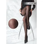 Dámské vzorované punčocháče vzor 708 černá MY BEST NOA Varianta: černá, vel. 2