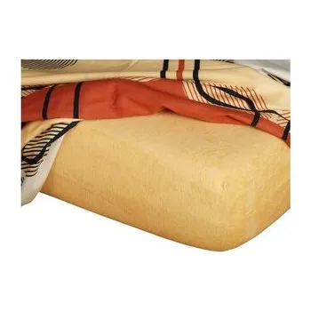 Prostěradlo Dadka Froté prostěradlo okr 180x200x25 cm