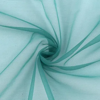 Pro Háčkování Šifón smaragdově zelený