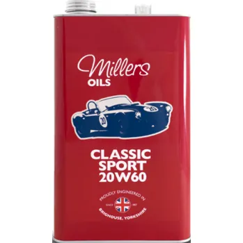 Auto-moto Motorový olej Millers Oils Classic Sport 20W-60, 5L
