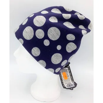 Čepice RDX dětská zimní čepice 3675 puntík modrá Velikost čepice: 7