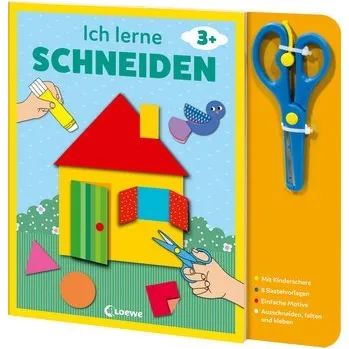 První čtění Ich lerne schneiden (Haus) - Loewe Kreativ